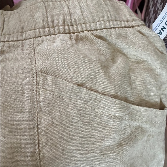Old Navy Women’s High-Waisted Cropped Linen-Blend Tapered Pants, Size 2X, NWT - Picture 6 of 6